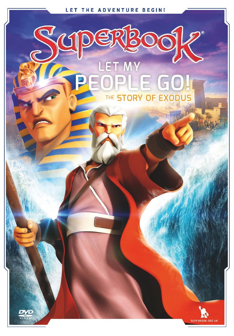 Superbook: Let My People Go! DVD. - Re-vived