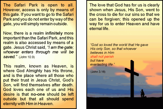 Tracts: Safari (Pack of 50)