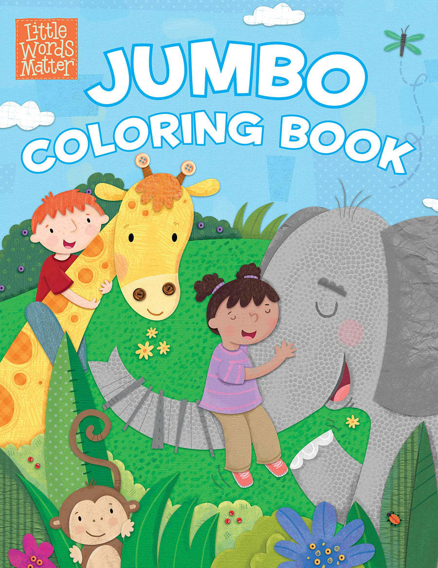 Little Words Matter Jumbo Coloring Book - Re-vived