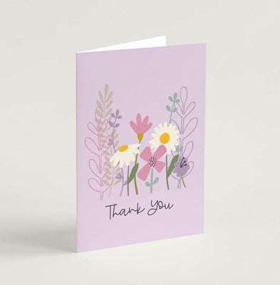 Thank You (Wild Meadow) - Greeting Card