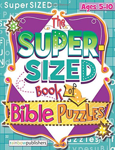 The Super-Sized Book of Bible Puzzles - Re-vived