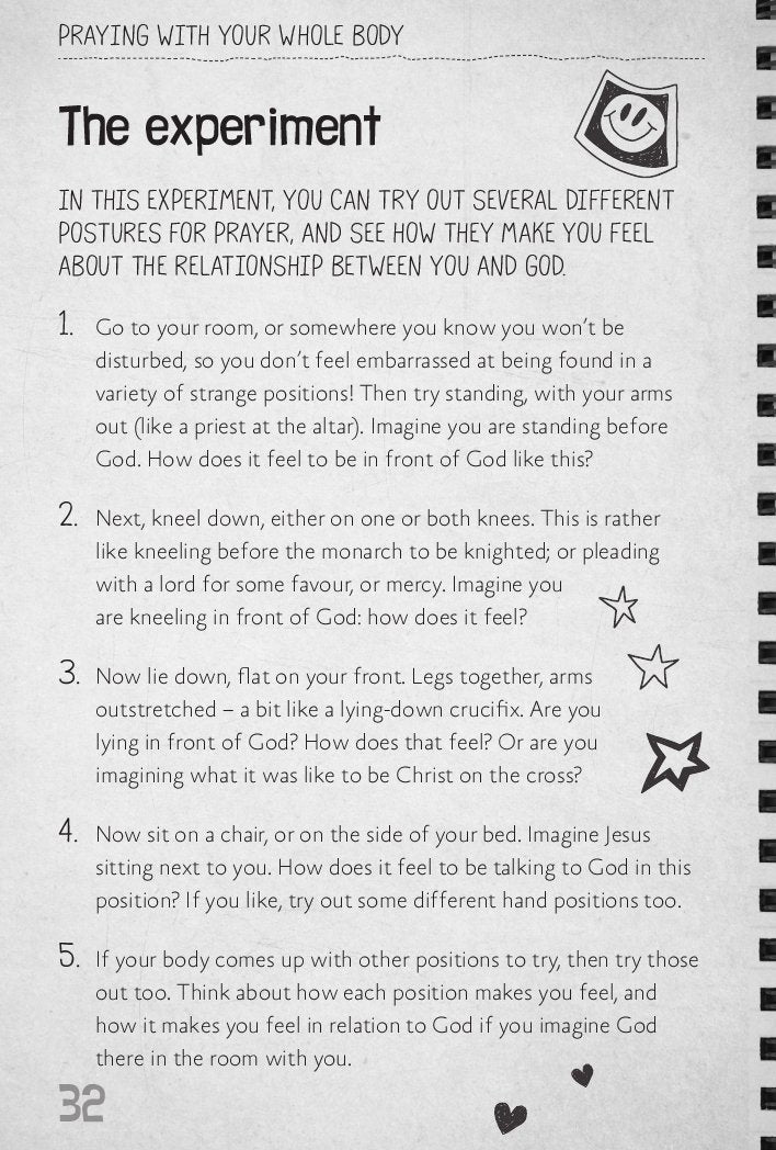 The Teenage Prayer Experiment Notebook - Re-vived