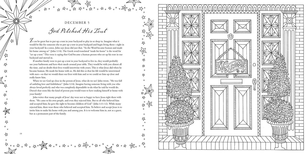 All Is Bright Coloring Book - Re-vived