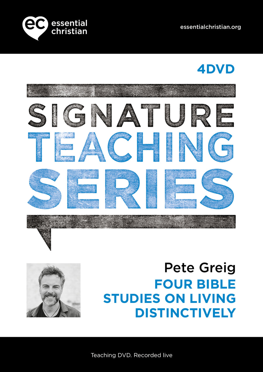 Living Distinctively: Signature Teaching Series 4 Talk DVD Pack - Re-vived