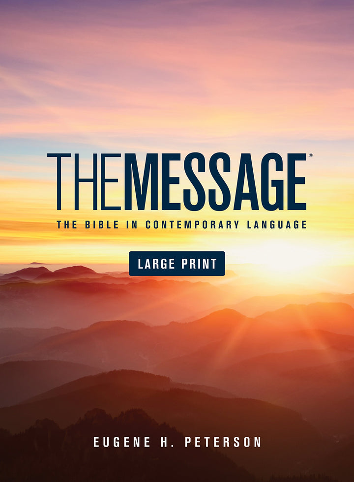 The Message Large Print - Re-vived