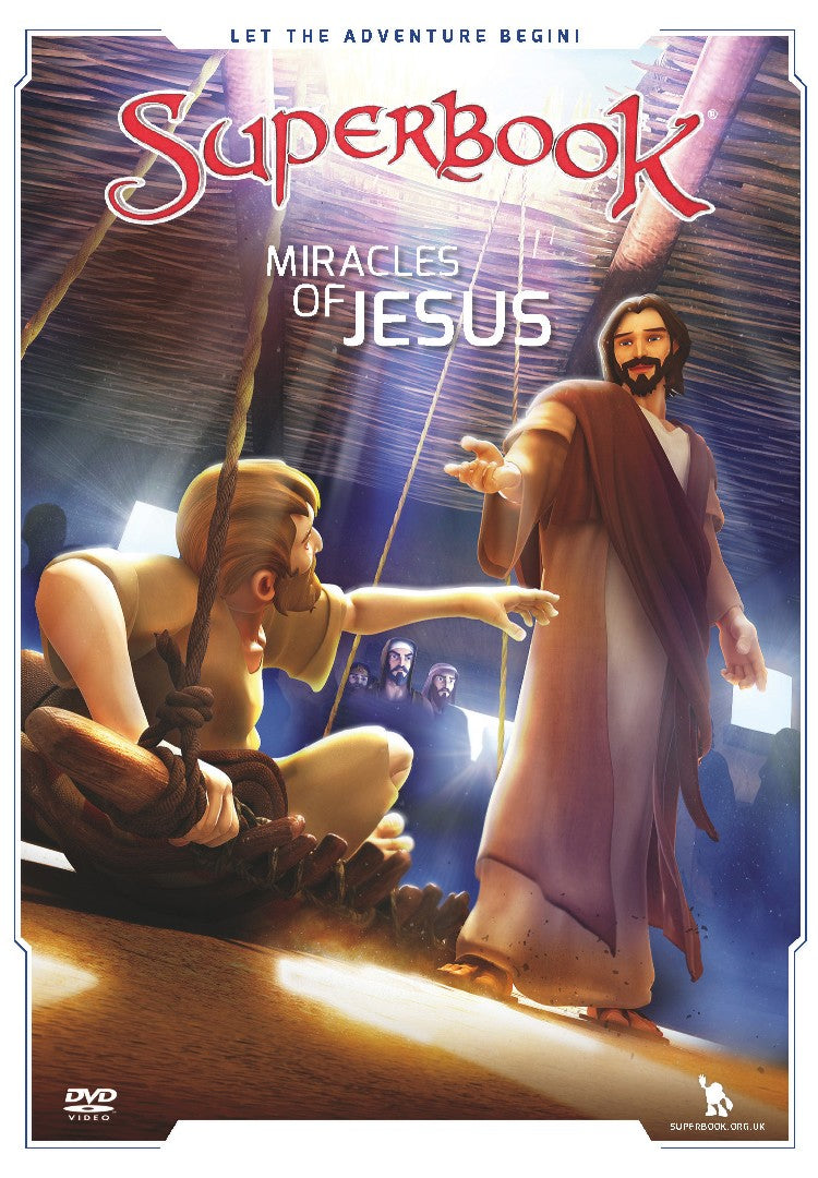 Superbook: Miracles Of Jesus DVD - Re-vived